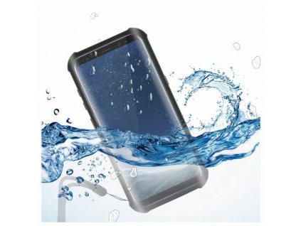 Vodeodolné puzdro Samsung Galaxy S8 KSIX Aqua Kryt na mobil Čierna Transparentná