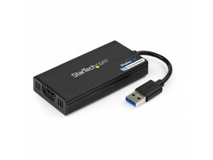 Adaptér USB 3.0 na HDMI Startech USB32HD4K Čierna