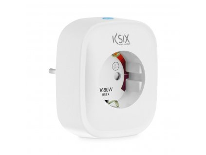 Chytrá Zástrčka KSIX Smart Energy Slim WIFI 250V Biela