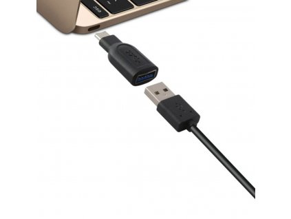 Adaptér USB 3.0 na USB-C 3.1 Čierna