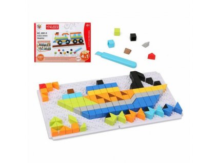 Puzzle Diy Traffic 6 In 1 118025 (248 ks)