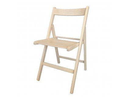 Skladacia stolička Bukové drevo Béžová (79 x 42,5 x 47,5 cm)