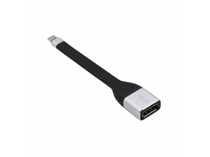 Adaptér USB C na DisplayPort i-Tec C31FLATDP60HZ Čierna