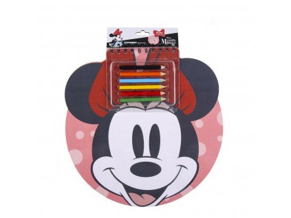 Sada na kreslenie Minnie Mouse Ružová (30 x 25 x 1 cm)