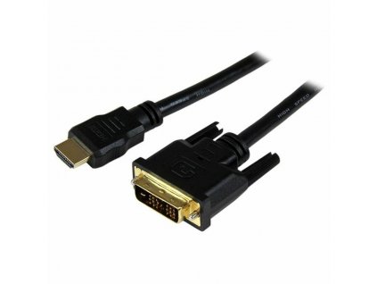 Video kábel prepojovací DVI-D (Male) na HDMI (Male) Startech HDDVIMM150CM (1,5 m)