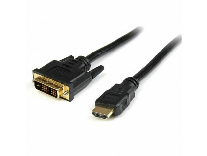 Video kábel prepojovací DVI-D (Male) na HDMI (Male) Startech HDDVIMM50CM (0,5 m)