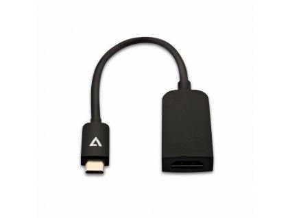 Redukcia USB C (male) na HDMI (female) V7 V7UCHDMISL-1E Čierna