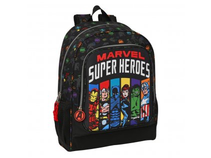 Školský batoh The Avengers Super heroes Čierna (32 x 42 x 14 cm)