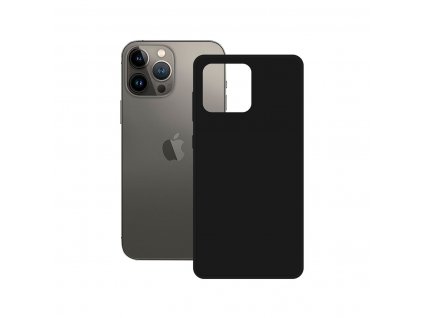 Puzdro na mobil Apple iPhone 14 Pro Max Contact TPU Polyuretán Čierna