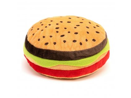 Plyšová hračka pre psa Hamburger Mini Gloria Hamburdog Polyester Guma