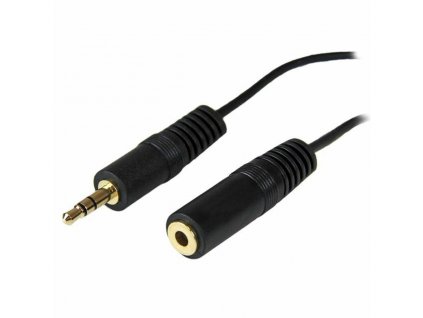 Audio kábel predlžovací Jack 3,5 mm (M) na Jack 3,5 mm (F) Startech MU12MF Čierna (3,7 m)