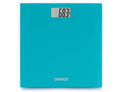 Digitálna osobná váha Omron Sklo Modrá 150 kg (29 x 27 x 2,2 cm)