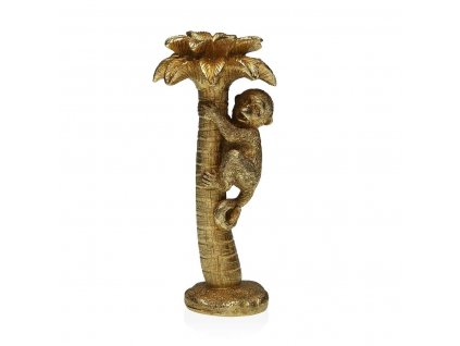 Dekorácia Opica na palme Versa Živica (8 x 20 x 8 cm)