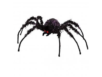 Ozdoba na Halloween Pavúk Čierna (43 x 36 cm)