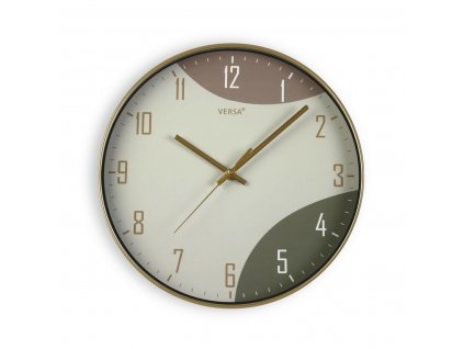 Nástenné hodiny Versa Claro Plast Zelená (4,3 x 30,5 x 30,5 cm)