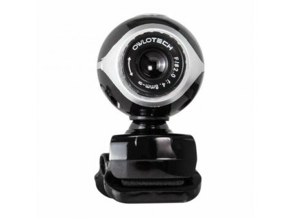 Webkamera Owlotech 640 x 480 px CMOS Čierna