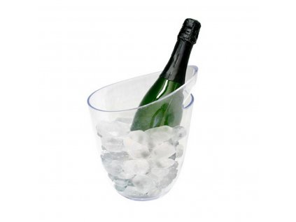 Vedierko na ľad Vin Bouquet Transparentná PS (1 fľaša)