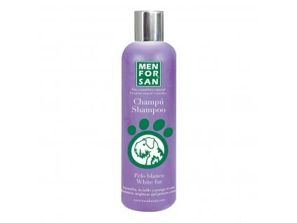 Šampón pre psa na bielu srsť Menforsan (300 ml)