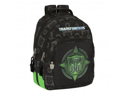 Školský batoh Transformers Čierna (32 x 42 x 15 cm)