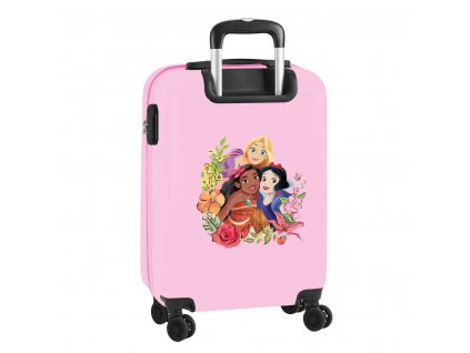 Detský kufor na kolieskach Princesses Disney Ružová (34,5 x 55 x 20 cm) (20 l)