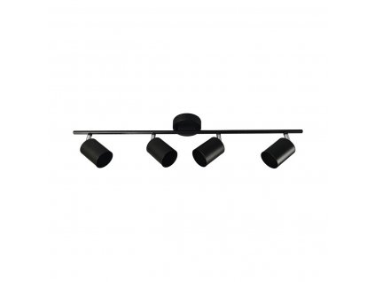 Stropné bodové svietidlo EDM Čierna (70 x 9 x 15,2 cm)