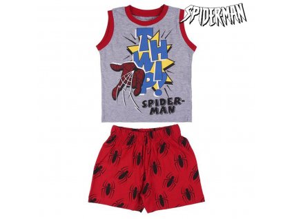 Detské pyžamo Spiderman Sivá
