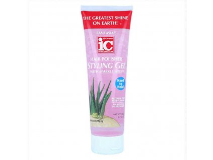 Silný fixačný gél na vlasy Fantasia IC Pink Aloe vera (246 g)