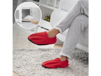 Domáce papuče, ktoré sa dajú zohriať v mikrovlnke InnovaGoods