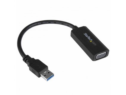 Adaptér USB 3.0 na VGA Startech USB32VGAV Čierna