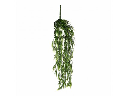 Dekoratívna umelá rastlina závesná Mica Decorations Bambus Zelená (15 x 80 cm)