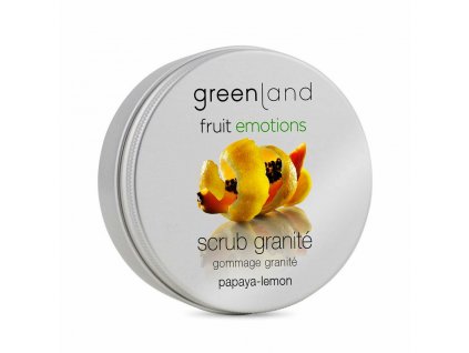 Telový píling Greenland Fruit Emotions Citrón Papája (200 ml)