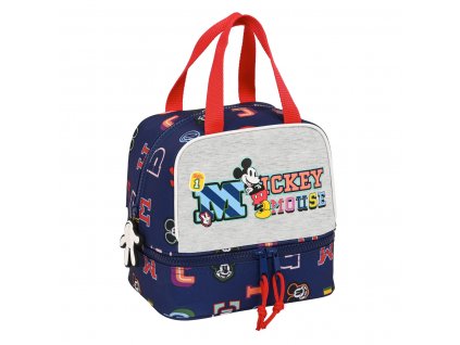 Taška na obed Mickey Mouse Clubhouse Only one Námornícka modrá (20 x 20 x 15 cm)