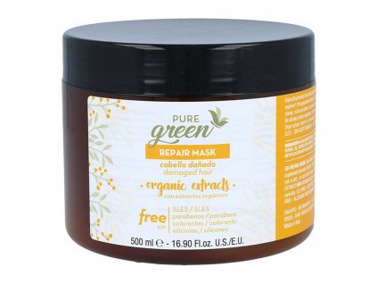Opravná vlasová maska pre poškodené vlasy Pure Green Repair Mask Organic