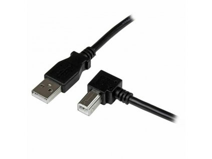 Kábel USB A na USB B (male konektory) Startech USBAB1MR Čierna (1 m)