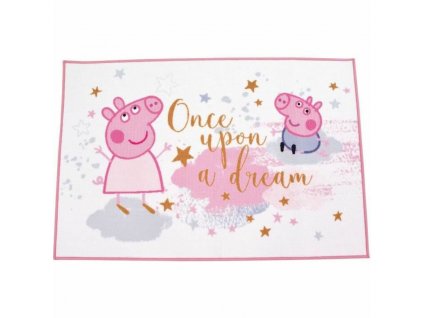 Detský koberec Fun House Peppa Pig (80 x 120 cm)