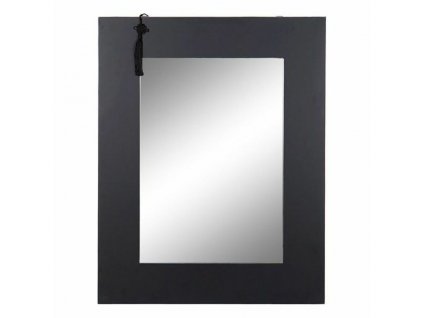 Nástenné zrkadlo DKD Home Decor Čierna Orientálny Drevo MDF (70 x 2 x 90 cm)