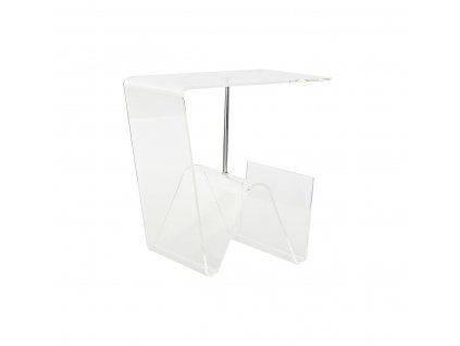 Kávový stolík DKD Home Decor Kov Transparentná Akryl (40 x 30 x 44 cm)