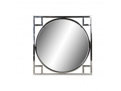 Nástenné zrkadlo DKD Home Decor Striebro Sklo Oceľ (70 x 2 x 70 cm)