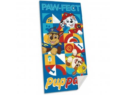 Detská plážová osuška The Paw Patrol Bavlna (70 x 140 cm)