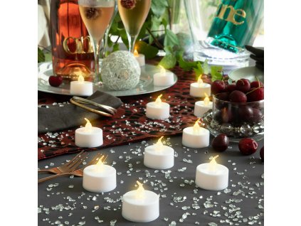LED čajové sviečky Romandle InnovaGoods (Sada 12 kusov)