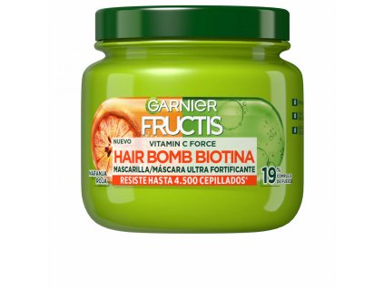 Posilňujúca maska na vlasy s biotínom Garnier Fructis Vitamin C Force (320 ml)