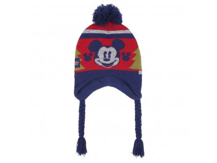 Detská zimná čiapka Mickey Mouse Červená (53 cm)