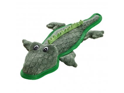 Plyšová hračka pre psa Krokodíl Hunter Tough Brisbane Zelená