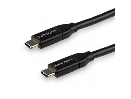 Dátový kábel USB-C (USB 2.0 Male) na USB-C (USB 2.0 Male) Startech USB2C5C3M Čierna (3 m)