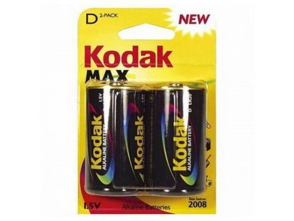 Alkalická batéria Kodak LR20 1,5 V (2 ks)