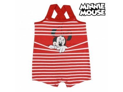 Detské body bez rukávov Minnie Mouse Červená