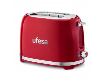 Hriankovač UFESA CLASSIC 850 W Červená (2 hrianky)