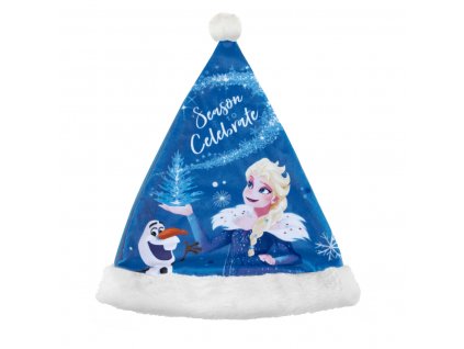 Detská vianočná čiapka Frozen Memories Polyester Modrá Biela (37 cm)