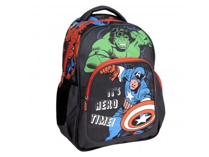 Školský batoh The Avengers Čierna (32 x 42 x 15 cm)