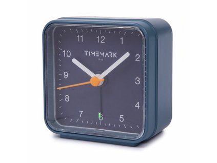 Budík Timemark Modrá (6,5 x 6,5 x 3,5 cm)